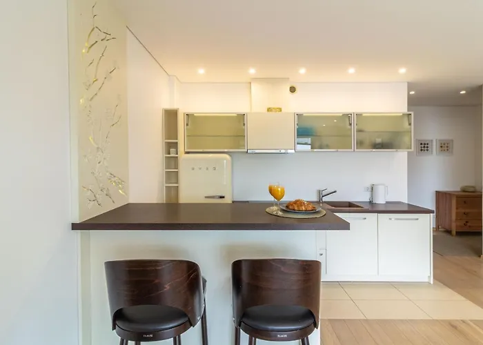 Apartmán Sunny Center Apt, Covered Parking, Balcony & Self Check-in Kaunas